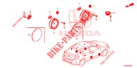 HAUT PARLEUR pour Honda CIVIC  1.0 S 5 Portes 6 vitesses manuelles 2018