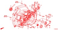 CARTER D'EMBRAYAGE pour Honda CIVIC 1.8 SE 5 Portes 6 vitesses manuelles 2013
