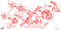 CLIMATISEUR (COMPRESSEUR) (1.8L) pour Honda CIVIC 1.8 SE 5 Portes 6 vitesses manuelles 2013