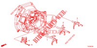 FOURCHETTE DE SELECTION pour Honda CIVIC 1.8 SE 5 Portes 6 vitesses manuelles 2013