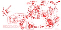 UNITE DE COMMANDE (CABINE) (1) (RH) pour Honda CIVIC 1.8 SE 5 Portes 6 vitesses manuelles 2013