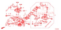 LEVIER DE CHANGEMENT (DIESEL) pour Honda CIVIC DIESEL 1.6 SE 5 Portes 6 vitesses manuelles 2014