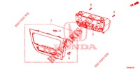 COMMANDE DE CHAUFFAGE (RH) pour Honda CIVIC DIESEL 1.6 S EURO 6 5 Portes 6 vitesses manuelles 2015