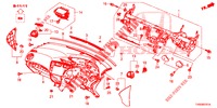 PANNEAU D'INSTRUMENT (RH) pour Honda CIVIC DIESEL 1.6 S EURO 6 5 Portes 6 vitesses manuelles 2015