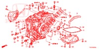 COMPOSANTS CARTER BOITE  VITESSES (1,0 L) pour Honda CIVIC 1.0 EXGT 5 Portes full automatique 2017