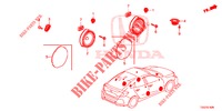 HAUT PARLEUR pour Honda CIVIC 1.0 S 5 Portes full automatique 2017