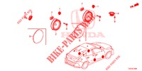 HAUT PARLEUR pour Honda CIVIC  TYPE R 5 Portes 6 vitesses manuelles 2017