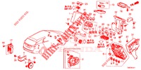 UNITE DE COMMANDE (CABINE) (1) (RH) pour Honda CIVIC TOURER 1.8 ES 5 Portes 5 vitesses automatique 2014