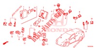 CAPTEUR DE STATIONNEMENT pour Honda CIVIC TOURER 1.8 EXGT 5 Portes 5 vitesses automatique 2014