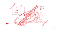 FAISCEAU DES FILS (6) (RH) pour Honda CIVIC TOURER 1.8 EXGT 5 Portes 5 vitesses automatique 2014