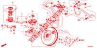 MAITRE CYLINDRE DE FREIN/ALIMENTATION PRINCIPALE (1.8L) (RH) pour Honda CIVIC TOURER 1.8 EXGT 5 Portes 5 vitesses automatique 2014