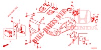 RADAR pour Honda CIVIC TOURER 1.8 EXGT 5 Portes 5 vitesses automatique 2014