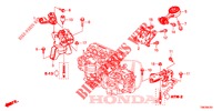 SUPPORTS DE MOTEUR (AT) pour Honda CIVIC TOURER 1.8 EXGT 5 Portes 5 vitesses automatique 2014
