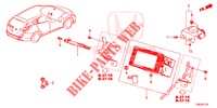 SYSTEME DE NAVIGATION pour Honda CIVIC TOURER 1.8 EXGT 5 Portes 5 vitesses automatique 2014