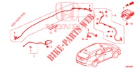ANTENNE (RH) pour Honda CIVIC TOURER 1.8 SE 5 Portes 5 vitesses automatique 2014