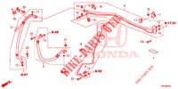 CLIMATISEUR (FLEXIBLES/TUYAUX) (1.8L) (RH) pour Honda CIVIC TOURER 1.8 SE 5 Portes 5 vitesses automatique 2014
