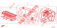 TROUSSE DE JOINT pour Honda CIVIC TOURER 1.8 SE 5 Portes 5 vitesses automatique 2014