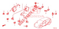 CAPTEUR DE STATIONNEMENT pour Honda CIVIC TOURER 1.8 ES 5 Portes 5 vitesses automatique 2015