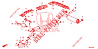 TUYAU D'ECHAPPEMENT/SILENCIEUX pour Honda CIVIC TOURER 1.8 ES 5 Portes 5 vitesses automatique 2015
