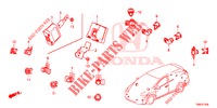 CAPTEUR DE STATIONNEMENT pour Honda CIVIC TOURER 1.8 EX 5 Portes 5 vitesses automatique 2016
