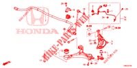 ARTICULATION AVANT pour Honda CIVIC TOURER 1.8 SE 5 Portes 5 vitesses automatique 2016