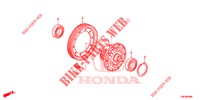 DIFFERENTIEL pour Honda CIVIC TOURER 1.8 LIFESTYLE 5 Portes 6 vitesses manuelles 2014