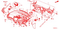 PANNEAU D'INSTRUMENT (RH) pour Honda CIVIC TOURER 1.8 LIFESTYLE 5 Portes 6 vitesses manuelles 2014