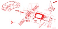 SYSTEME DE NAVIGATION pour Honda CIVIC TOURER 1.8 LIFESTYLE 5 Portes 6 vitesses manuelles 2014