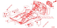 TAPIS DE SOL pour Honda CIVIC TOURER 1.8 LIFESTYLE 5 Portes 6 vitesses manuelles 2014
