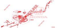 TUYAU DE REMPLISSAGE DE CARBURANT pour Honda CIVIC TOURER 1.8 EX 5 Portes 6 vitesses manuelles 2015