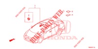 FAISCEAU DES FILS (6) (RH) pour Honda CIVIC TOURER 1.8 SE 5 Portes 6 vitesses manuelles 2015