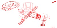 SYSTEME DE NAVIGATION pour Honda CIVIC TOURER 1.8 SE 5 Portes 6 vitesses manuelles 2015