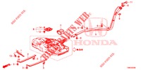 TUYAU DE REMPLISSAGE DE CARBURANT pour Honda CIVIC TOURER 1.8 ES 5 Portes 6 vitesses manuelles 2016