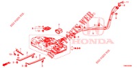 TUYAU DE REMPLISSAGE DE CARBURANT pour Honda CIVIC TOURER 1.8 EX 5 Portes 6 vitesses manuelles 2016