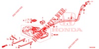 TUYAU DE REMPLISSAGE DE CARBURANT pour Honda CIVIC TOURER 1.8 EXGT 5 Portes 6 vitesses manuelles 2016