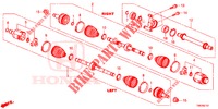 ARBRE PRIMAIRE AVANT/DEMI ARBRE (DIESEL) (1.6L) pour Honda CIVIC TOURER DIESEL 1.6 EXGT 5 Portes 6 vitesses manuelles 2014
