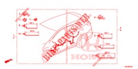 FAISCEAU DES FILS (5) (RH) pour Honda CIVIC TOURER DIESEL 1.6 EXGT 5 Portes 6 vitesses manuelles 2014