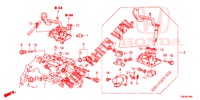 LEVIER DE CHANGEMENT (DIESEL) pour Honda CIVIC TOURER DIESEL 1.6 EXGT 5 Portes 6 vitesses manuelles 2014