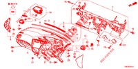 PANNEAU D'INSTRUMENT (RH) pour Honda CIVIC TOURER DIESEL 1.6 EXGT 5 Portes 6 vitesses manuelles 2014