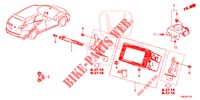 SYSTEME DE NAVIGATION pour Honda CIVIC TOURER DIESEL 1.6 EXGT 5 Portes 6 vitesses manuelles 2014