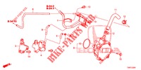 TUYAU D'INSTALLATION/POMPE A VIDE (DIESEL) pour Honda CIVIC TOURER DIESEL 1.6 EXGT 5 Portes 6 vitesses manuelles 2014