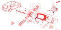 SYSTEME DE NAVIGATION pour Honda CIVIC TOURER DIESEL 1.6 LIFESTYLE 5 Portes 6 vitesses manuelles 2014