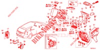 UNITE DE COMMANDE (CABINE) (1) (RH) pour Honda CIVIC TOURER DIESEL 1.6 LIFESTYLE 5 Portes 6 vitesses manuelles 2014