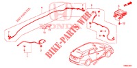 ANTENNE (RH) pour Honda CIVIC TOURER DIESEL 1.6 ES 5 Portes 6 vitesses manuelles 2015