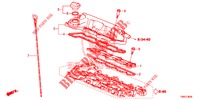 CHAMBRE DE RENIFLARD (DIESEL) pour Honda CIVIC TOURER DIESEL 1.6 ES 5 Portes 6 vitesses manuelles 2015