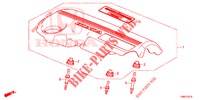 COUVERCLE DE MOTEUR (DIESEL) pour Honda CIVIC TOURER DIESEL 1.6 ES 5 Portes 6 vitesses manuelles 2015