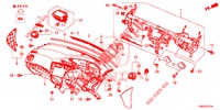 PANNEAU D'INSTRUMENT (RH) pour Honda CIVIC TOURER DIESEL 1.6 ES 5 Portes 6 vitesses manuelles 2015