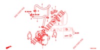 SOUPAPE RECIRCULATION    GAZ ECHAP HAUTE PRESSION (DIESEL) pour Honda CIVIC TOURER DIESEL 1.6 ES 5 Portes 6 vitesses manuelles 2015