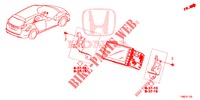 SYSTEME DE NAVIGATION pour Honda CIVIC TOURER DIESEL 1.6 ES 5 Portes 6 vitesses manuelles 2015