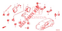 CAPTEUR DE STATIONNEMENT pour Honda CIVIC TOURER DIESEL 1.6 EX 5 Portes 6 vitesses manuelles 2015